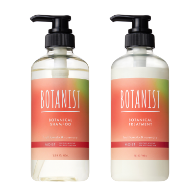 BOTANIST Fragrance Collection フルーツトマト＆ローズマリーの香り シャンプー・トリートメント モイスト 商品イメージ