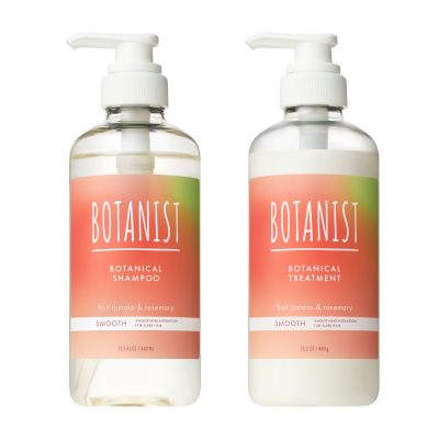 BOTANIST Fragrance Collection フルーツトマト＆ローズマリーの香り シャンプー・トリートメント スムース 商品イメージ
