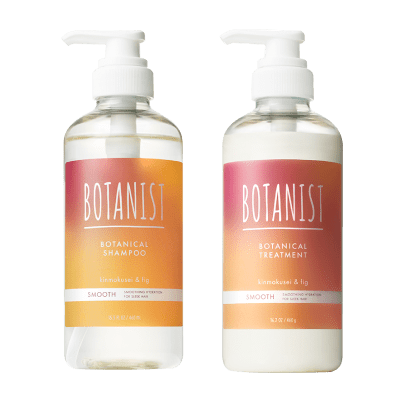 BOTANIST Fragrance Collection キンモクセイとフィグの香り シャンプー・トリートメント スムース 商品イメージ